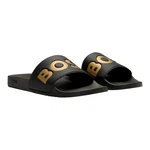 BOSS Badepantolette Aryeh Slid Schwarz/Beige/Braun