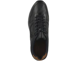 bugatti Herren Sneaker A0211 Schwarz/Braun/Lila