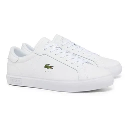 Lacoste Powercourt Sneaker Weiß/Grau/Creme