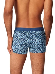 Skiny Retro Pants Herren 2er Pack (2-St) Dunkelblau/Hellblau/Blau