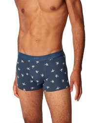 Skiny Retro Pants Herren 2er Pack (2-St) Dunkelblau/Blau