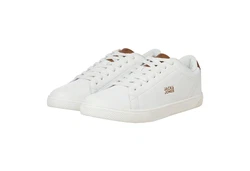 Jack & Jones Herren JFWBOSS PU Sneaker Gold/Creme/Weiß/Blau/Braun