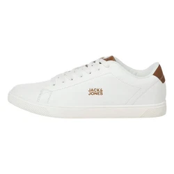 Jack & Jones Herren JFWBOSS PU Sneaker Gold/Creme/Weiß/Blau/Braun