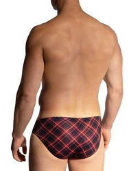 Olaf Benz Slip RED2426 Sportbrief Herren Lila/Dunkelblau