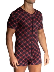 Olaf Benz Body RED2426 Coolbody Bodysuit Onesie Herren rot