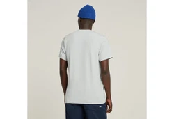 G-STAR T-Shirt Slim Base Hellblau/Weiß/Creme/Hellgrau