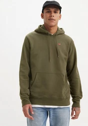 LEVI'S Sweatshirt The Original Dunkelgrün/Khaki