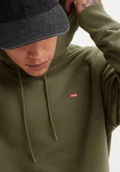 LEVI'S Sweatshirt The Original Dunkelgrün/Khaki