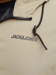 Jack & Jones Plus Bomberjacke JJRush Beige/Khaki/Braun/Dunkelgrün