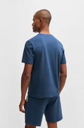 BOSS T-Shirt Mix&Match T-Shirt R Dunkelblau/Blau