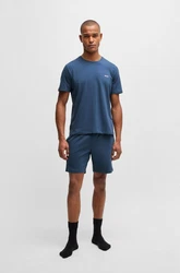 BOSS T-Shirt Mix&Match T-Shirt R Dunkelblau/Blau