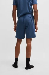 BOSS Sweatshorts Mix&Match Short CW mit Eingriffstaschen Blau/Dunkelblau