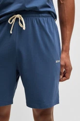 BOSS Sweatshorts Mix&Match Short CW mit Eingriffstaschen Blau/Dunkelblau