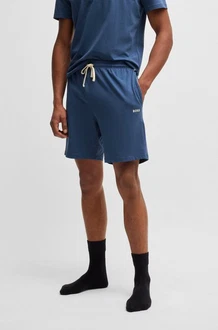 BOSS Sweatshorts Mix&Match Short CW mit Eingriffstaschen Blau/Dunkelblau