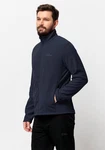 Jack Wolfskin Fleecejacke TAUNUS FZ Dunkelblau/Hellblau
