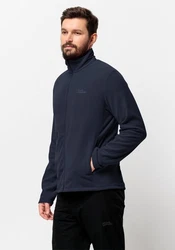 Jack Wolfskin Fleecejacke TAUNUS FZ Dunkelblau/Hellblau