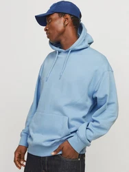 Jack & Jones Sweatshirt JJECHARGE SWEAT HOOD NOOS Blau/Hellblau