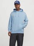 Jack & Jones Sweatshirt JJECHARGE SWEAT HOOD NOOS Blau/Hellblau Jack & Jones Sweatshirt JJECHARGE SWEAT HOOD NOOS Blau/Hellblau