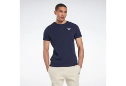 Reebok T-Shirt IDENTITY SMALL LOGO TEE Dunkelblau/Blau