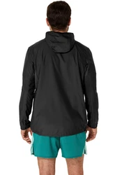Asics Laufjacke CORE JACKET schwarz/weiß