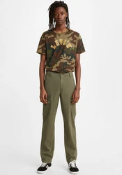 Levi's Cargohose mit Cargo Taschen Dunkelgrün/Khaki
