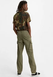 Levi's Cargohose mit Cargo Taschen Dunkelgrün/Khaki