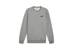 PUMA Langarmshirt ESS SMALL NO. 1 LOGO CREW FL Grau/Dunkelgrau/Silber/Hellgrau