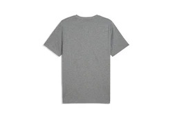 PUMA T-Shirt Essentials No. 1 Dunkelgrau/Grau/Lila