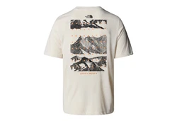 The North Face T-Shirt Foundation Mountain Faces Khaki/Beige/Braun