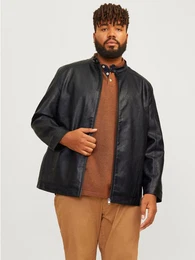 Lederimitatjacke JJEDYLAN CLEAN PU JACKET NOOS PLS in Leder Optik