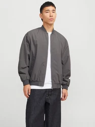 Jack & Jones Bomberjacke JJECHARGE BOMBER JACKET NOOS Dunkelgrau/Hellgrau/Grau