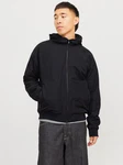 JACK & JONES Jacke 'JJEPerfect' Schwarz/Dunkelblau/Beige