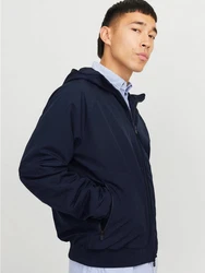 JACK & JONES Jacke 'JJEPerfect' Dunkelblau/Hellblau/Blau