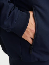 JACK & JONES Jacke 'JJEPerfect' Dunkelblau/Hellblau/Blau