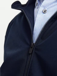 JACK & JONES Jacke 'JJEPerfect' Dunkelblau/Hellblau/Blau