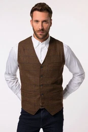 Steppweste JP 1880 Weste Karo Strickrcken bis 7 XL