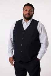 Men Plus Steppweste Business Baukasten Porto Schwarz