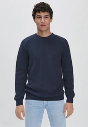 Hessnatur Strickpullover Bio-Baumwolle 
