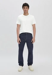 Hessnatur Bequeme Jeans Dunkelblau/Blau/Fliederfarben