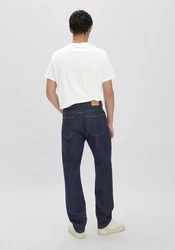 Hessnatur Bequeme Jeans Dunkelblau/Blau/Fliederfarben