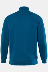 JP1880 Fleecejacke Sweatjacke Fitness Stehkragen Blau/Hellblau/Türkis