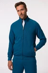 JP1880 Fleecejacke Sweatjacke Fitness Stehkragen Blau/Hellblau/Türkis