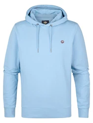 Petrol Industries Sweatshirt Hoodie Driftwood Hellblau/Blau
