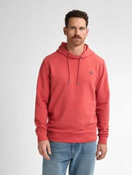 Petrol Industries Sweatshirt Hoodie Driftwood Rot/Orange/Rosa