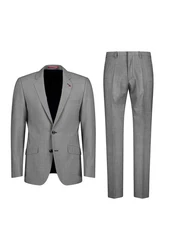 Roy Robson Hosenanzug Coloured Suit Slim Fit Grau/Hellgrau/Dunkelgrau