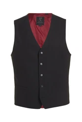 JP1880 Steppweste Business FLEXNAMIC Baukasten Zeus Schwarz/Dunkelrot/Bordeaux