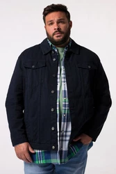 Men Plus Funktionsjacke Jeansjacke (Men+) denim
