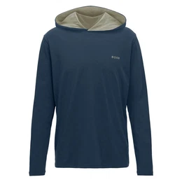Kapuzensweatshirt Mix&Match LS Shirt mit Logo-Stickerei