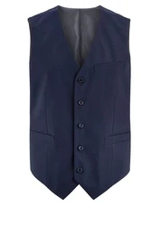 Men Plus Steppweste Weste MEN+ Dunkelblau/Hellblau/Blau
