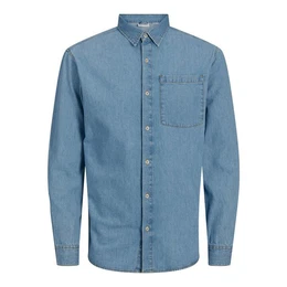 Jeanshemd JJICREEK JJ Shirt L/S MF 596 NOOS mit einer Brusttaschen